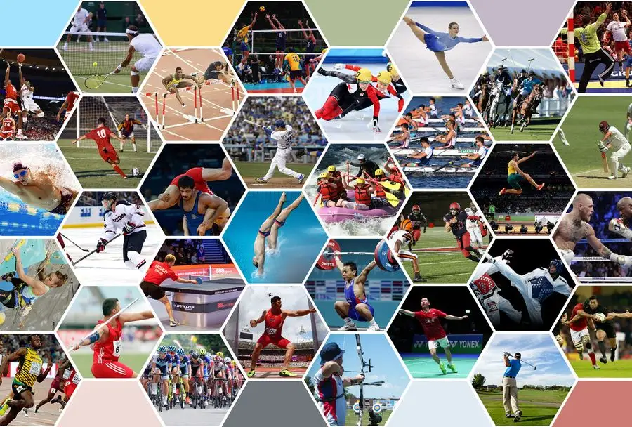 Sports collage